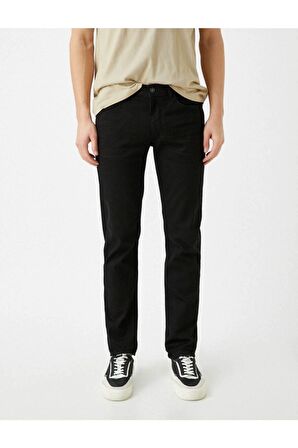 Erkek Jean Pantolon Siyah