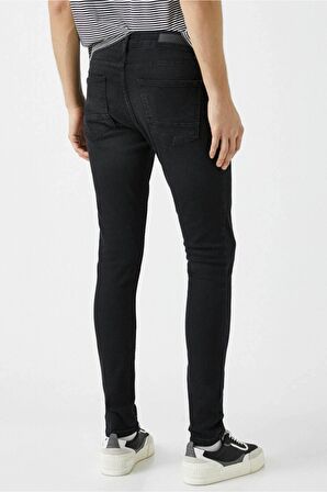 Erkek Jean Pantolon Siyah