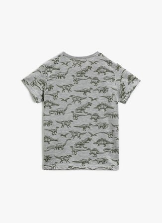 Koton T-Shirt, 9-10 Yaş, Gri