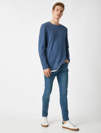 Super Skinny Fit Kot Pantolon - Justin Jean