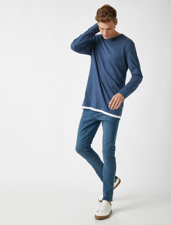 Super Skinny Fit Kot Pantolon - Justin Jean