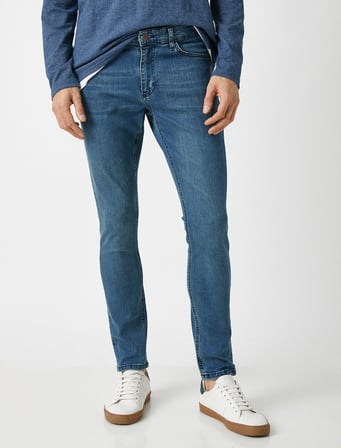 Super Skinny Fit Kot Pantolon - Justin Jean
