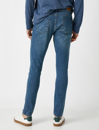 Super Skinny Fit Kot Pantolon - Justin Jean