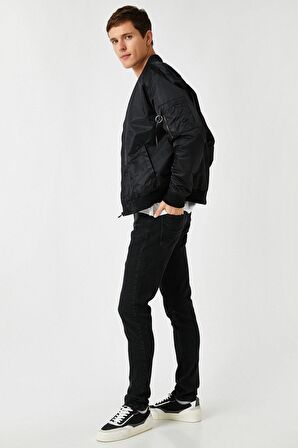 Erkek Jean Pantolon Siyah