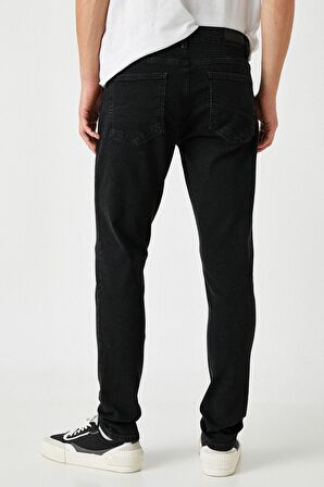 Erkek Jean Pantolon Siyah