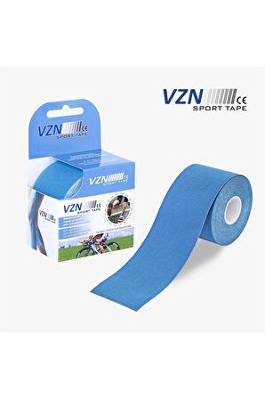 Medikalcim  Kinesio Sport Tape – Sporcu Ağrı Bandı 5m X 5cm Mavi 4 Adet