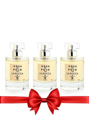 Aqua di Polo 1987 La Rocca EDP 50 ml üçlü Kadın Parfüm Seti STCC000201