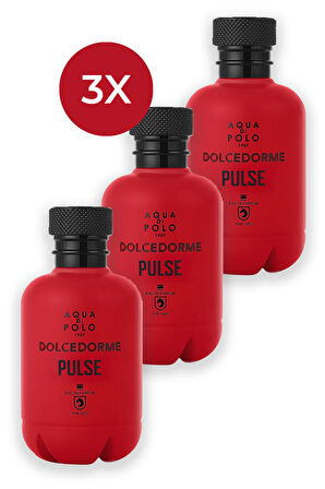 Aqua di Polo 1987 Dolcedorme Pulse EDP 90 ml üçlü Erkek Parfüm Seti STCC021146