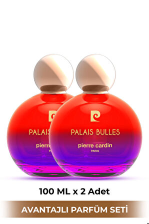 Pierre Cardin Palais Bulles EDP 100 ml ikili Kadın Parfüm Seti STCC021278