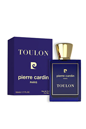 Toulon EDT Erkek Parfüm 50 ml | Odunsu, Fresh | Yeşil Elma, Portakal, Sardunya, Amber, Paçuli