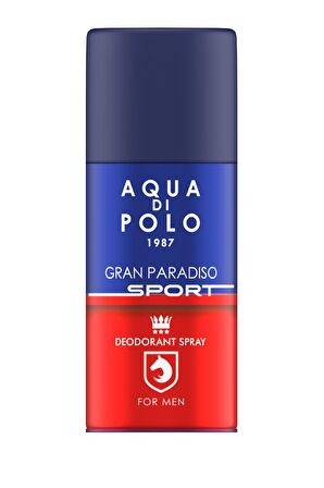 Aqua di Polo 1987 Gran Paradiso Sport Spray Deodorant Parfüm 150 ml APCA000601