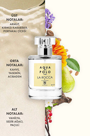 Aqua di Polo 1987 La Rocca 50 ml Kadın EDP Parfüm ve La Rocca Sense Deodorant Seti STCC000331
