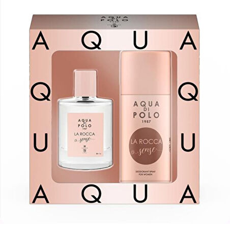 Aqua Di Polo La Rocca Sense 50 ml Parfüm + Deodorant Set