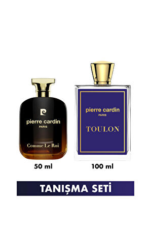 Pierre Cardin Comme Le Roi EDP 50 ml & TOULON EDT 100 ml Erkek Parfüm Seti STCC021295