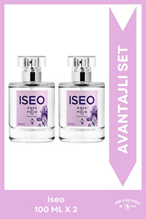 Iseo 100 ml Edp Ikili Kadın Çiçeksi, Meyvemsi Parfüm Seti Stcc021370