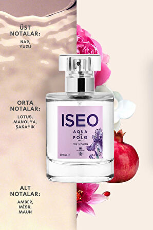 Iseo 100 ml Edp Ikili Kadın Çiçeksi, Meyvemsi Parfüm Seti Stcc021370