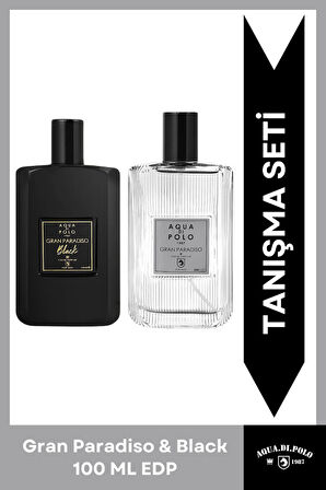 Gran Paradiso & Gran Paradiso Black 100 ml EDP İkili Erkek Parfüm Seti STCC021378