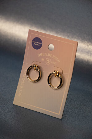 Kadın Gold Halka Küpe