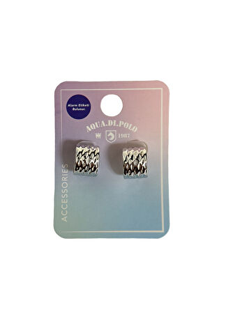 Kadın Gümüş Dairesel Küpe