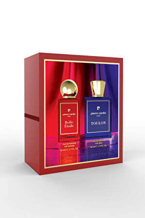Belle Etoile Kadın Parfüm 50 ml Ve Toulon Erkek Parfüm 50 ml EDT Parfüm Seti