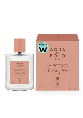 Aqua di Polo 1987 La Rocca Sense Pure EDP 50 ml Kadın Parfüm APCN004201