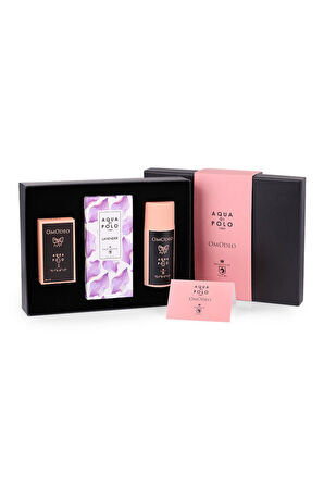 Aqua di Polo 1987 Omodeo EDP 50 ml Parfüm, 150 ml Deodorant , 200 ml Lavender Kolonya 3lü Kadın Parfüm Seti STCN000502