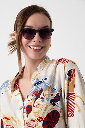 Aqua di Polo 1987 Kadın Füme Güneş Gözlüğü APSO001504