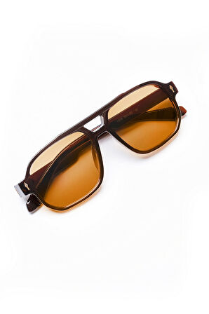 Rodeo Drive Kahverengi Unisex Kare Güneş Gözlüğü Apso001903--55 Ekartman