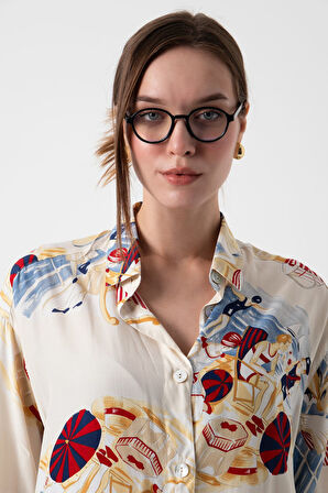 Aqua di Polo 1987 Kadın Siyah Ekran Gözlüğü APSI003701