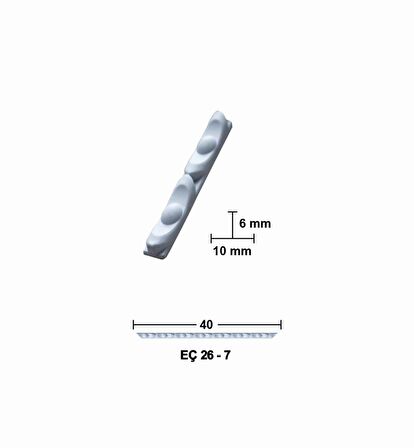 40 CM ESNEK MOBİLYA ÇITASI