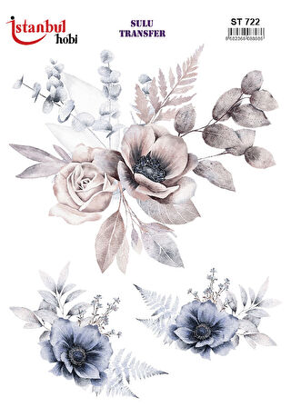 İstanbul Hobi Sulu Transfer ST722 (25x35)
