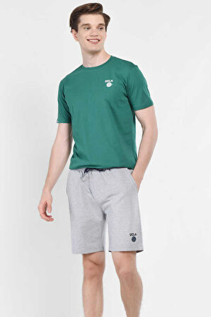 FOWLER Gri Erkek Örme Şort