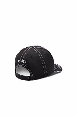 TORRES Siyah Baseball Cap Nakışlı - Erkek Şapka