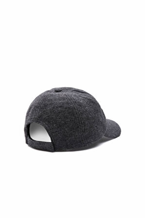 CORBIN Koyu Gri Baseball Cap Nakışlı - Unisex Şapka