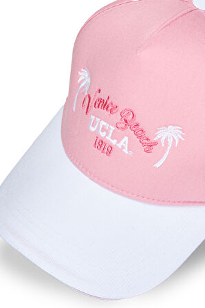 Ucla CAIRO Pembe Baseball Cap Nakışlı - Unisex Şapka
