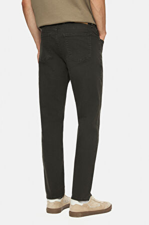 TARO Haki  Non Denim Stragiht Fit Erkek Pantolon