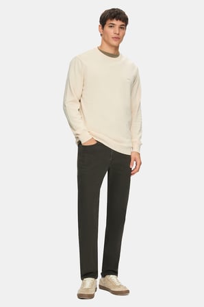 TARO Haki  Non Denim Stragiht Fit Erkek Pantolon