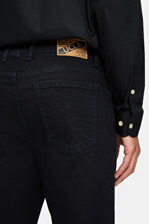 TARO Lacivert  Non Denim Stragiht Fit Erkek Pantolon