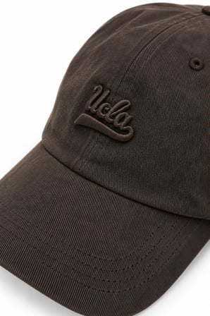 FORTUNO Kahve Baseball Cap Nakışlı - Unisex Şapka