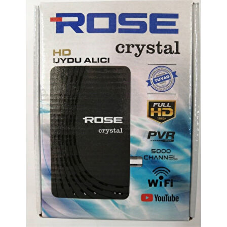 Rose Crystal HD Box Uydu Alıcısı