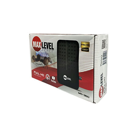 Max Level MR360 Full Hd 1080P Digital Uydu Alıcısı 2 USB + HDMI Giriş
