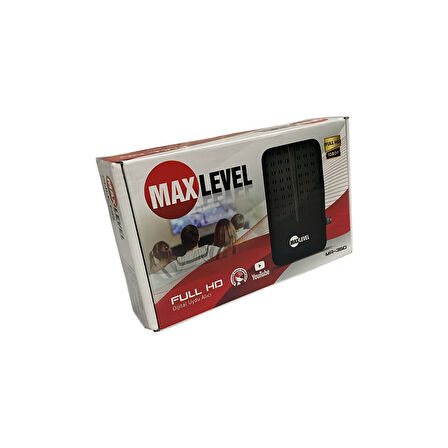 Max Level MR360 Full Hd 1080P Digital Uydu Alıcısı 2 USB + HDMI Giriş