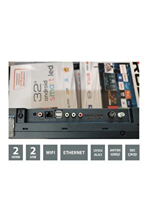 Rose ATV-332 32inç 82 Ekran Android+Uydu Alıcılı Televizyon (ATV-332)