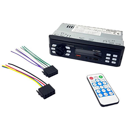 ROSE DC-4750BT MP3-USB-SD-BT Radyolu Oto Teyp 4x60W