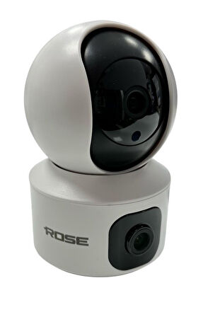 ROSE AHD-30150 İç Ortam Akıllı Wireless Kamera 360Derece Hareketli Çift Kameralı