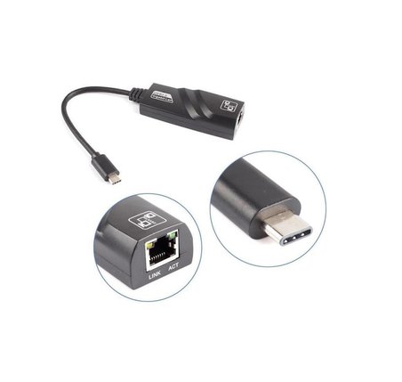 Taplin TK-103 USB 3.0 Gigabit Type-C - Ethernet Çevirici