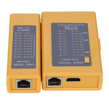 Taplin TK-153H Rj45-CAT5-CAT6 + HDMI Kablo Test Cihazı