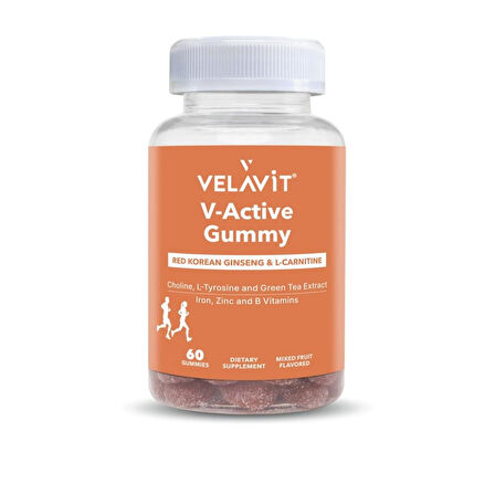 Velavit V-Active Gummy 60 Gummies 