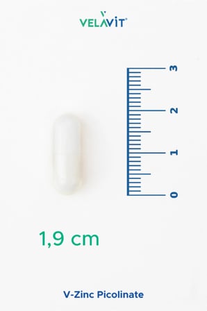 V-Zinc Picolinate Çinko Pikolinat İçeren Bağışıklık, Saç, Cilt ve Tırnak Desteği 30 Kapsül | Vegan