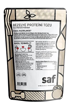 Saf Bezelye Proteini Tozu 100gr.